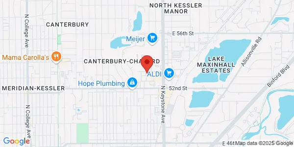 Map of 2240 E 53rd St Ste B-1 Indianapolis, IN 46220