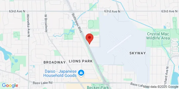 Map of 6014 Lakeland Ave N Minneapolis, MN 55428