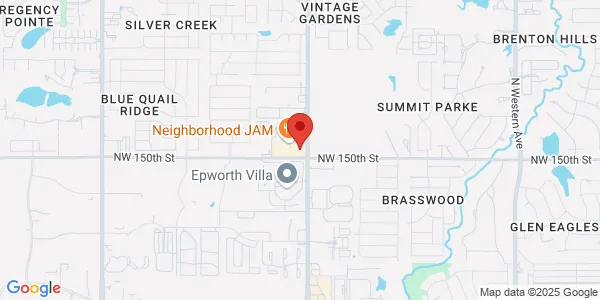 Map of 15103 N Pennsylvania Ave Edmond, OK 73013