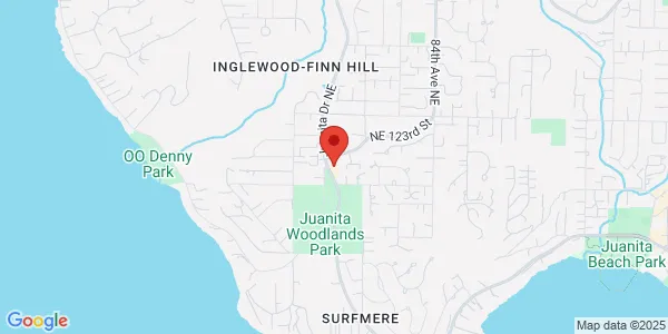 Map of 12110 Juanita Dr NE Kirkland, WA 98034