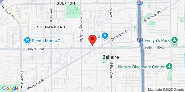 Map of 5310 Bellaire Blvd Bellaire, TX 77401