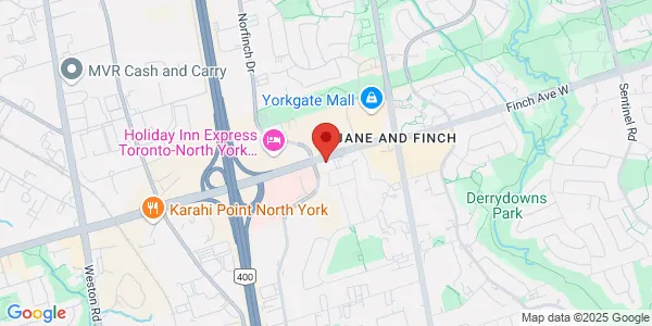 Map of 212-2065 Finch Avenue W Toronto, ON M3N 2V7 Canada