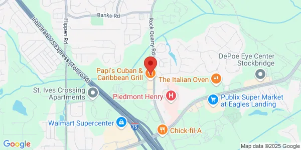 Map of 1365 Rock Quarry Rd Ste 101 Stockbridge, GA 30281