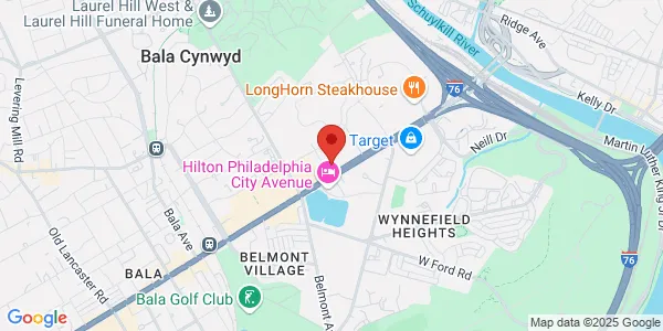 Map of 301 E City Ave Ste G1 Bala Cynwyd, PA 19004