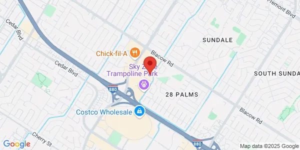 Map of 39180 Farwell Dr Ste 110 Fremont, CA 94538