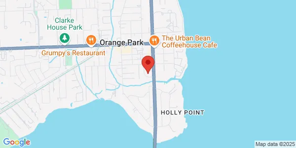 Map of 2300 Park Ave Ste 104 Orange Park, FL 32073