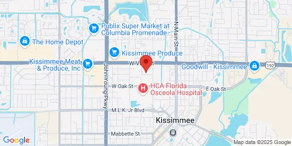 Map of 506 W Cherry St Kissimmee, FL 34741