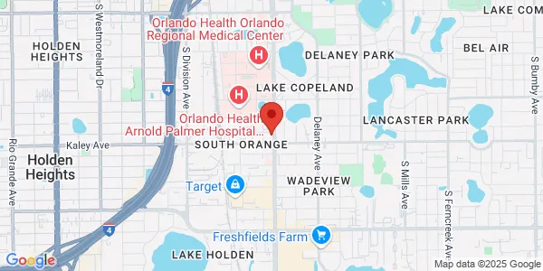 Map of 1800 S Orange Ave Orlando, FL 32806