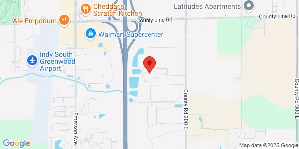 Map of 1260 Innovation Pkwy Ste 100 Greenwood, IN 46143