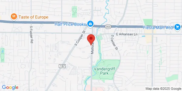 Map of 701 Secretary Dr Arlington, TX 76015