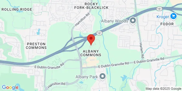 Map of 6100 N Hamilton Rd Fl 1 Ste 1 C Westerville, OH 43081