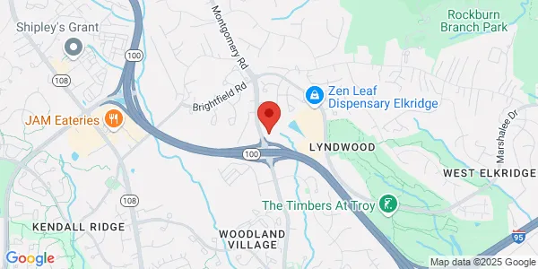Map of 6020 Meadowridge Ctr Dr Ste F Elkridge, MD 21075