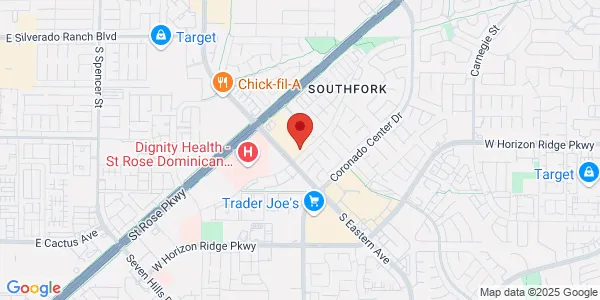 Map of 10170 S Eastern Ave Ste 160 Henderson, NV 89052
