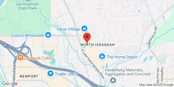 Map of 5708 E Lake Sammamish Pkwy SE Ste 102 Issaquah, WA 98029