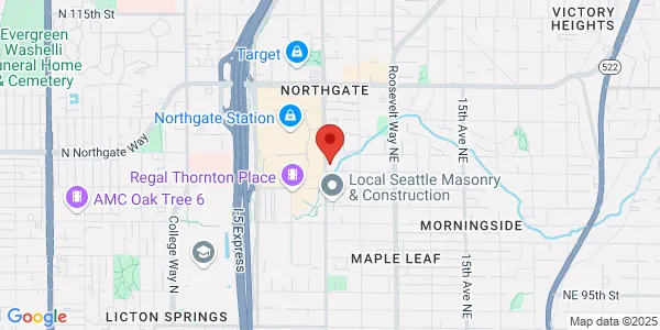 Map of 10416 5th Ave NE Seattle, WA 98125