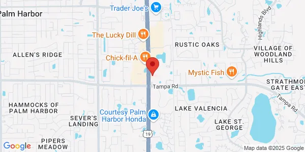 Map of 32615 US Hwy 19 N Ste 4 Palm Harbor, FL 34684