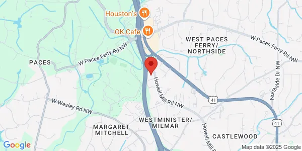 Map of 3280 Howell Mill Rd NW Ste 250 Atlanta, GA 30327