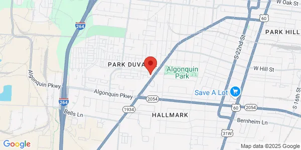 Map of 3015 Wilson Ave Louisville, KY 40211