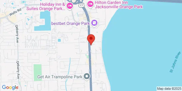 Map of 847 Park Ave Orange Park, FL 32073