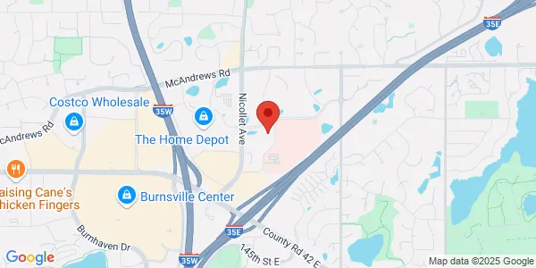 Map of 14000 Fairview Dr Burnsville, MN 55337