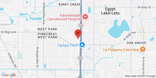 Map of 6800 N Dale Mabry Hwy Ste 144 Tampa, FL 33614