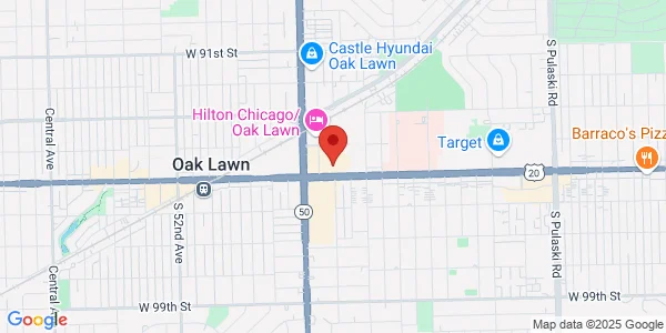 Map of 4710 95th St Unit B1 Oak Lawn, IL 60453