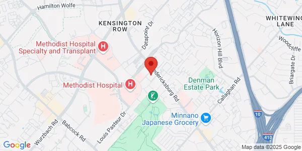 Map of 7909 Fredericksburg Rd Ste 222 San Antonio, TX 78229
