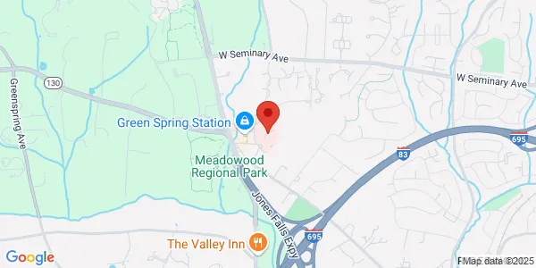 Map of 10755 Falls Rd Ste 160 Lutherville, MD 21093