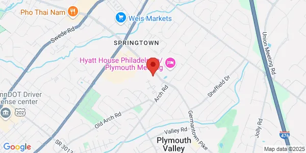 Map of 400 E Germantown Pike East Norriton, PA 19401