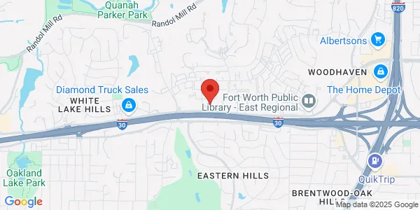 Map of 5601 Bridge St Fort Worth, TX 76112