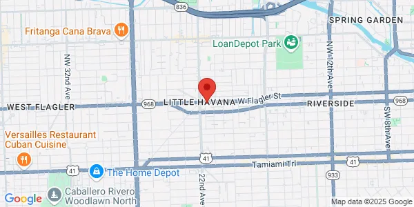 Map of 2140 W Flagler St Ste 211 Miami, FL 33135