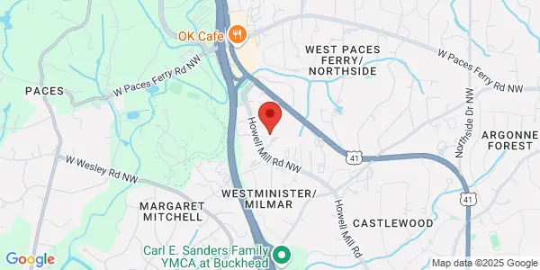 Map of 3200 Downwood Circle NW Ste 700 Atlanta, GA 30327