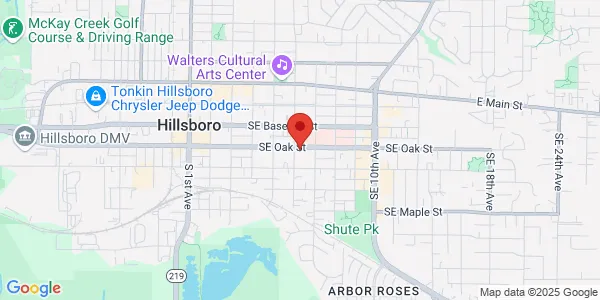 Map of 620 SE Oak St Ste E Hillsboro, OR 97123