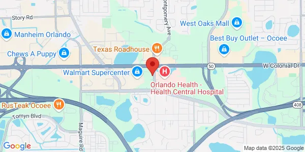 Map of 1189 Blackwood Ave Ocoee, FL 34761