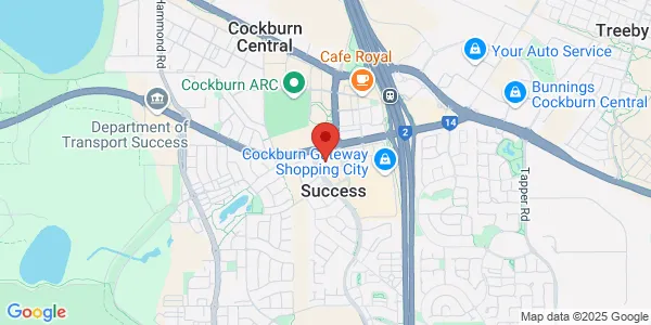 Map of Suite 8 11 Wentworth Pde Success Western Australia 6164 Australia