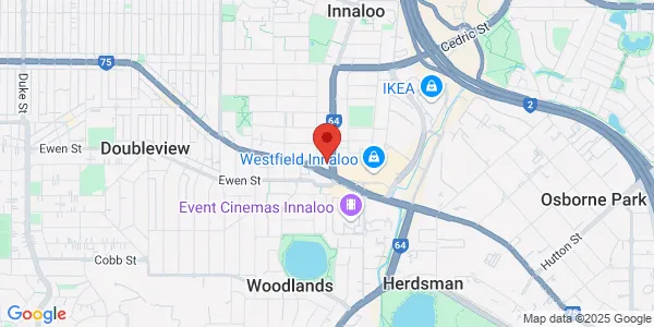 Map of 8 Odin Rd Innaloo Western Australia 6018 Australia