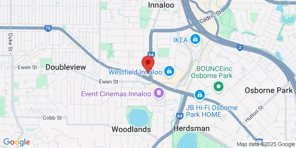 Map of 8 Odin Rd Innaloo Western Australia 6018 Australia