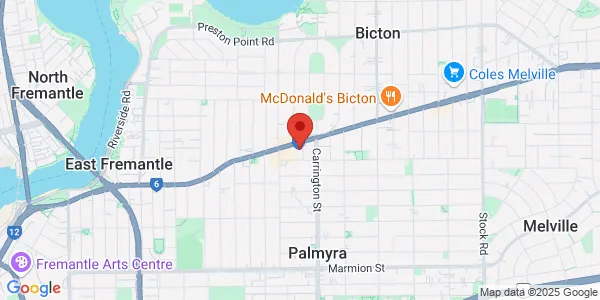 Map of 3/279 Canning Hwy Palmyra Western Australia 6157 Australia