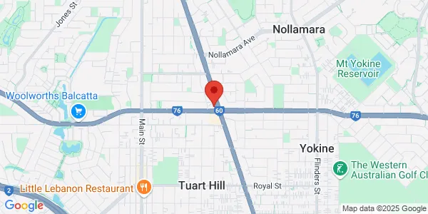 Map of 217 Wanneroo Rd Nollamara Western Australia 6061 Australia