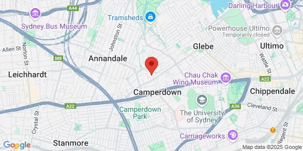Map of 4 Alexandra Dr Suite 120 Camperdown New South Wales 2050 Australia