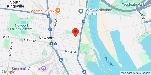 Map of 18 River St Newport Victoria 3015 Australia