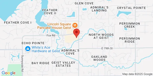 Map of 11701 Fox Rd Indianapolis, IN 46236
