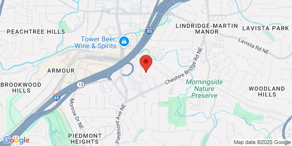 Map of 2115 Liddell Dr NE Atlanta, GA 30324