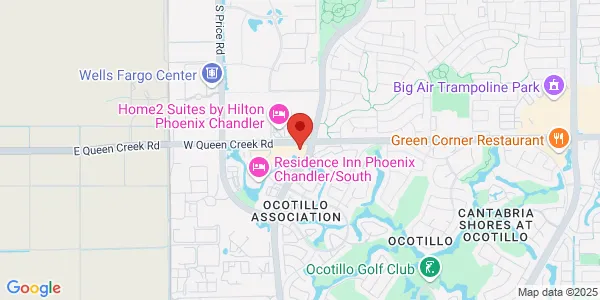 Map of 3050 S Dobson Rd Chandler, AZ 85248