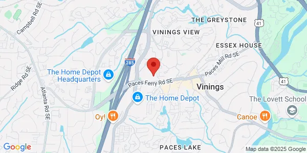 Map of 2727 Paces Ferry Rd SE Bldg One Ste 750 Atlanta, GA 30339