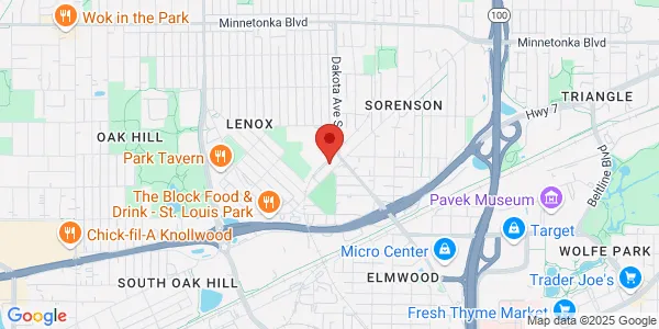 Map of 6420 W Lake St Ste C Saint Louis Park, MN 55426