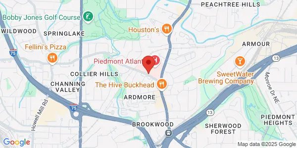 Map of 95 Collier Rd NW Ste 4035 Atlanta, GA 30309