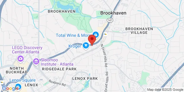 Map of 3925 Peachtree Rd NE Ste 350 Atlanta, GA 30319