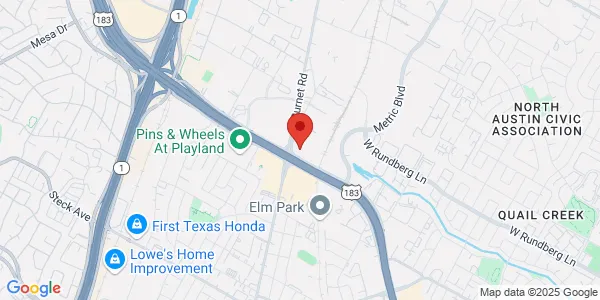 Map of 9041 Research Blvd Ste 250 Austin, TX 78758
