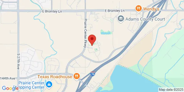Map of 1600 Prairie Center Pkwy Brighton, CO 80601